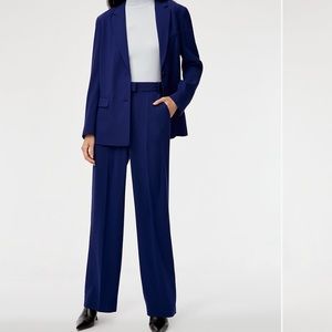 Aritzia Babaton SADIKI Pant in color Blue Depths